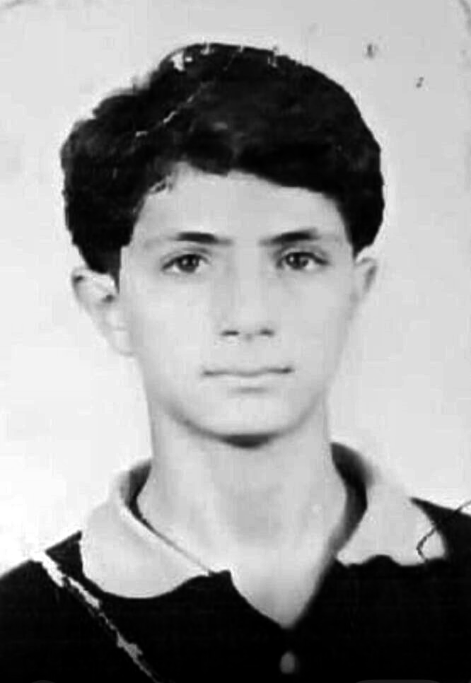 Al-Sharaa as a teenager, c. 1996